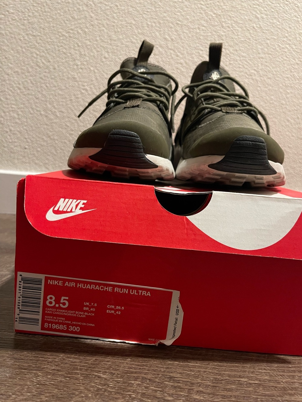 Nike Air Huarache Run Ultra. Men’s 8.5 - Picture 3 of 7